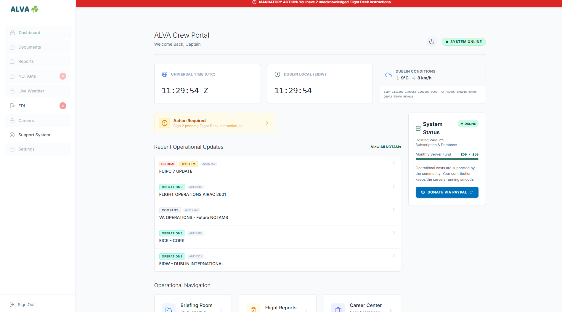 Enterprise Operations Portal